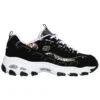 D‘ Lites Floral Days Schuhe Schwarz/Weiß