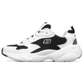 D‘ Lites Low-Top Daddy-Schuhe Schwarz/Weiß