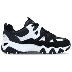 D‘ Lites Low-Top Daddy Schuhe Schwarz/Weiß