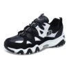 D‘ Lites Low-Top Daddy Schuhe Schwarz/Weiß