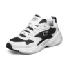 D‘ Lites Low-Top Daddy-Schuhe Schwarz/Weiß