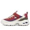 D Lites Low-Top-Laufschuhe Rot/Weiß/Schwarz