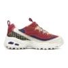 D Lites Low-Top-Laufschuhe Rot/Weiß/Schwarz