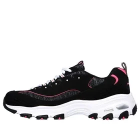 D‘ Lites Low-Top-Laufschuhe Schwarz/Pink