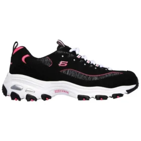 D‘ Lites Low-Top-Laufschuhe Schwarz/Pink