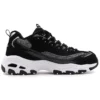D Lites Low-Top-Laufschuhe Schwarz/Weiß