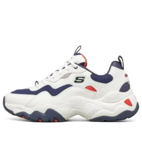 D Lites Low-Top-Laufschuhe Weiß/Blau/Rot