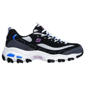 D Lites Low-Top-Schuhe Schwarz/Blau