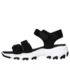 D‘ Lites Sandalen Schwarz