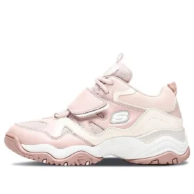 D Lites Train Mid-Top Daddy-Schuhe Rosa/Weiß