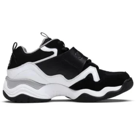 D‘ Lites Train Mid-Top Daddy Schuhe Schwarz/Weiß
