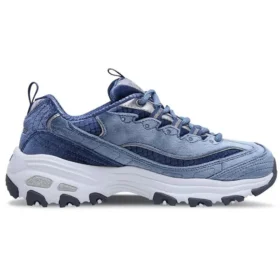 D‘ Lites Velvet Low-Top Clunky Schuhe Grau/Blau