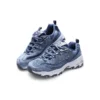 D‘ Lites Velvet Low-Top Clunky Schuhe Grau/Blau