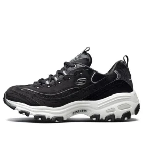 D‘ Lites Velvet Low-Top Daddy Schuhe Schwarz/Weiß