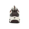 D‘ Lites Zip Along Schuhe „Weiß Burgunder Grau“