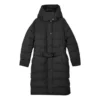 Daunenjacke mit Kapuze „Black“