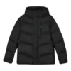 Daunenjacke mit Kapuze „Black“