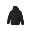 Daunenjacke mit Kapuze „Schwarz Weiß Rot“
