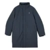 Diamond Series gewebte lange Daunenjacke „Teal“