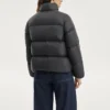Diamond Series Langarm-Daunenjacke „Schwarz“