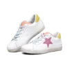 Diamond Starz Low-Top-Sneaker Weiß/Rot/Gelb