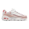 Dlites Chunky-Schuhe „Weiß-Rosa-Rot“