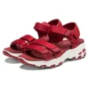 DLites Retro Panda Red Sandalen