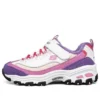 Dlites Schuhe „Weiß Rosa Lila“