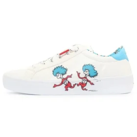 Dr. Seuss x Skechers Goldie 2.0 Low-Top-Sneaker Weiß/Blau