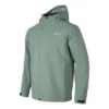 Einfarbige 3-in-1-Jacke mit Reißverschluss „Teal“