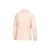 Einfarbige Jacke mit seitlichen Streifen „Pink-Weiß“