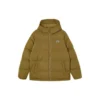 Einfarbige sportlich-lässige Daunenjacke mit Kapuze „Multi-Color“