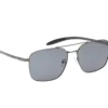 Elevated Square Satin Sonnenbrille