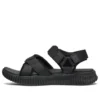 Elite Flex Velcro Sports Schwarze Sandalen