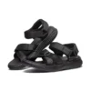 Elite Flex Velcro Sports Schwarze Sandalen