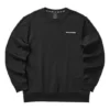 Farbenfrohes Casual-Sweatshirt mit Grafikprint „Black White“