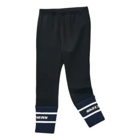 Fleece-Hose mit Kordelzug, eng gestrickt „Schwarz Weiß“
