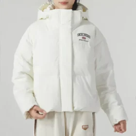 Freizeit-Daunenjacke „Weiß“