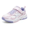 Freizeit-Sportschuhe „Weiß Rosa Lila“