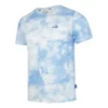 Freizeit-T-Shirt „White Blue“