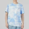 Freizeit-T-Shirt „White Blue“