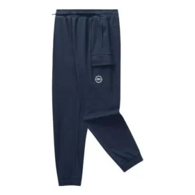 Gerade geschnittene, konisch zulaufende Sporthose „Schwarz“