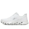 Glide-Step Sport Low-Top-Laufschuhe Weiß/Silber