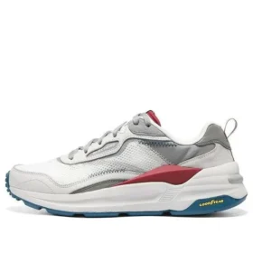 Global Jogger „Weiß Grau Rot“