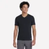 GO DRI Pima Kurzarm-T-Shirt mit V-Ausschnitt