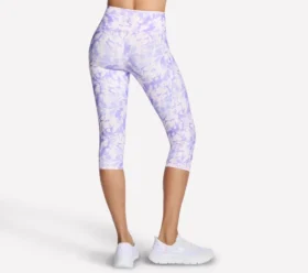 GO FLEX bedruckte Caprihose mit hoher Taille