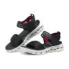 Go Glide-Step Flex Sandale „Schwarz Weiß“