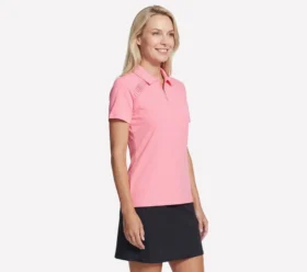 GO GOLF Kurzarm-Polohemd mit Reißverschluss vorne
