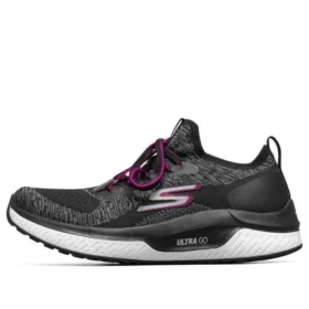 Go Run Steady Schuhe Schwarz/Weiß/Lila