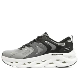 Go Run Swirl Tech Glide-Step Hyper Burst „Schwarz Grau Weiß“